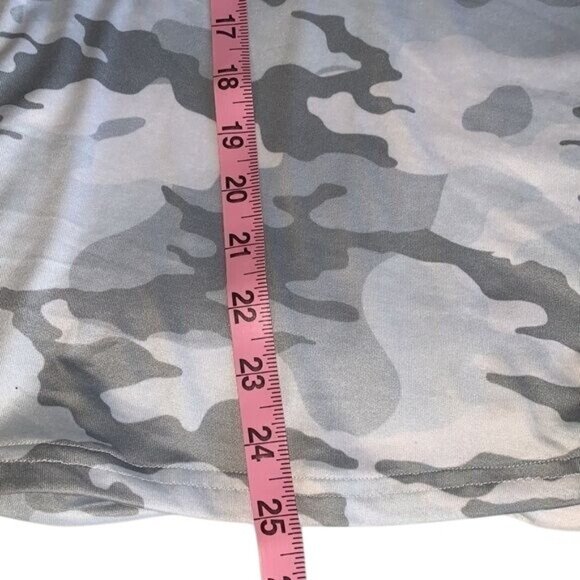 Athletic Works Gray Camo Racerback Tank Top M (8-10) Polyester/Spandex Womens Ac - Picture 8 of 8